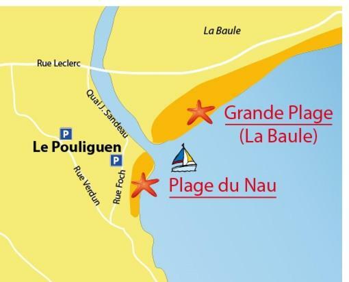 Residence Les Canaries Le Pouliguen Εξωτερικό φωτογραφία